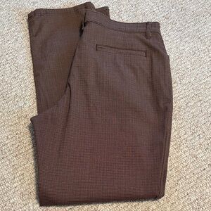 Womens Lee All Day Pant Straight Leg 14 Brown